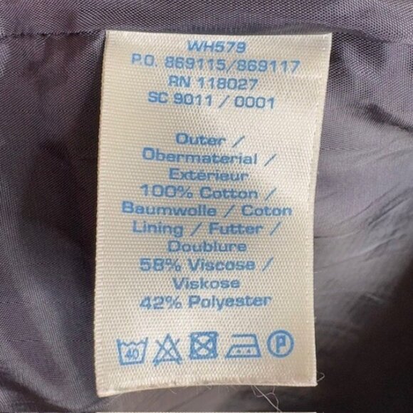 Boden Westbourne Chambray Denim Fit/Flare Dress - Blue - 12 - Picture 9 of 9